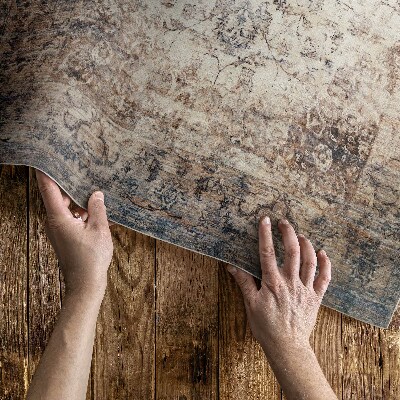 Tapijt vinyl Vintage stijl met mandala