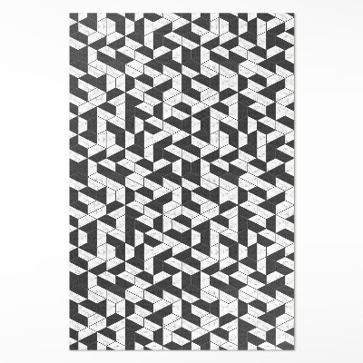 Vinyl vloerkleed Modieus stenen mozaïek met marmer