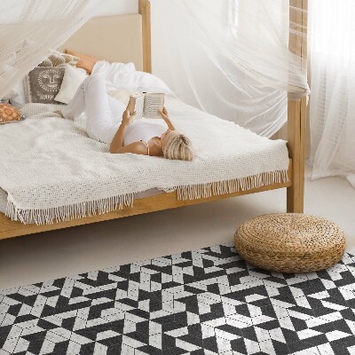 Vinyl vloerkleed Modieus stenen mozaïek met marmer