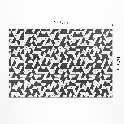 Vinyl vloerkleed Modieus stenen mozaïek met marmer