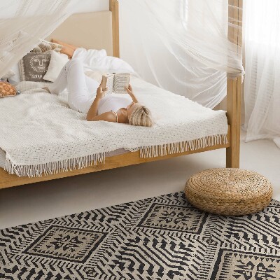 Vinyl tapijt Indiaas boho ornamentontwerp