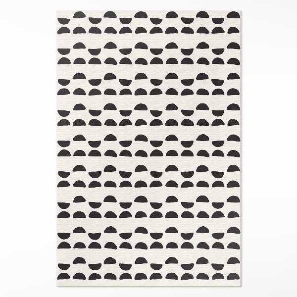 Vinyl tapijt Onregelmatig halve manen boho-patroon