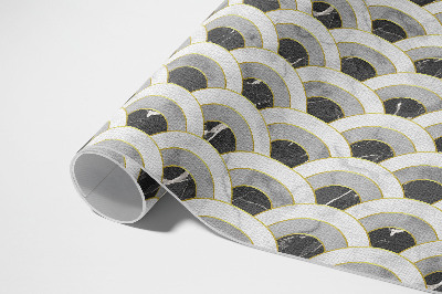 Vinyl vloerkleed Steen schubben marmer regelmatig patroon