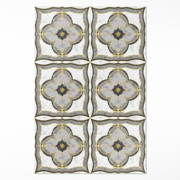 Tapijt vinyl Decoratieve tegels met patroontegels