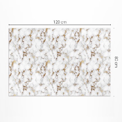 Vinyl vloerkleed Licht marmer, een modieuze steen