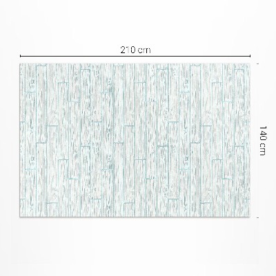 Vinyl tapijt Lichte houten vloerpanelen