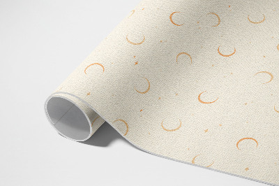 Tapijt vinyl Kleine manen en sterren boho-ruimte