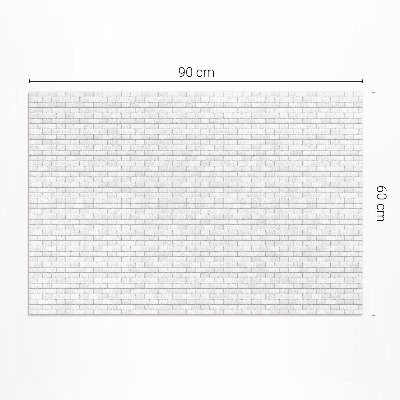 Tapijt vinyl Heldere bakstenen elegante mozaïek