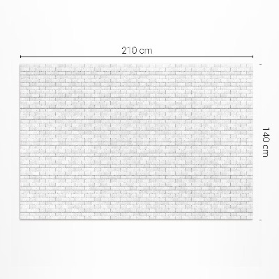 Tapijt vinyl Heldere bakstenen elegante mozaïek