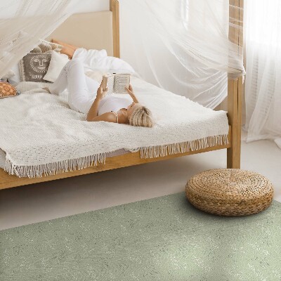 Tapijt vinyl Subtiele bladtakjes in boho-stijl