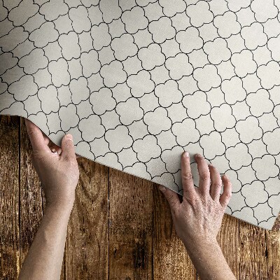 Vinyl tapijt Elegant decoratief patroon