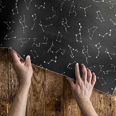 Vinyl tapijt Sterrenbeelden horoscoop dierenriem kosmos