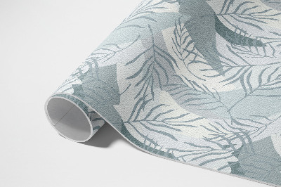 Tapijt vinyl Delicate takjes op een lichte achtergrond