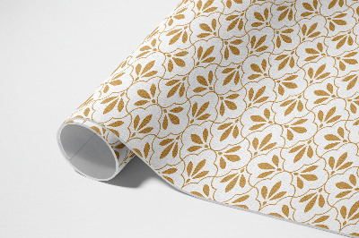 Tapijt vinyl Decoratieve bladeren, regelmatig patroon