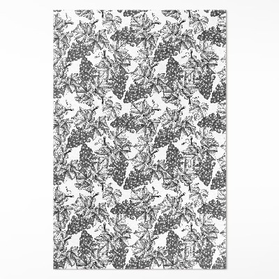 Tapijt vinyl Vintage wijnschets