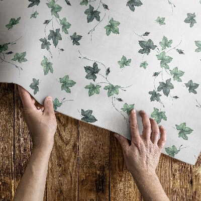 Vinyl vloerkleed Kleine blaadjes, plantmotieven