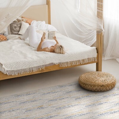 Vinyl tapijt Abstracte delicate geschilderde lijnen