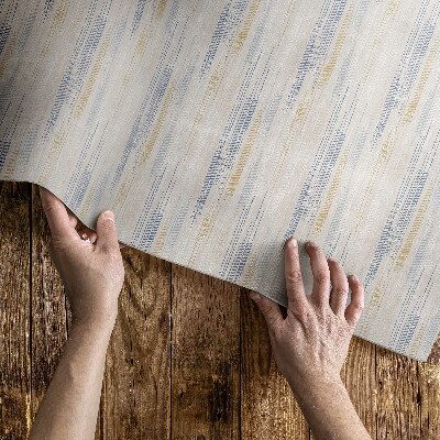 Vinyl tapijt Abstracte delicate geschilderde lijnen