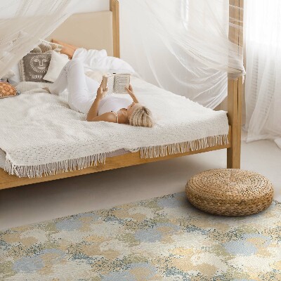 Tapijt vinyl Abstracte delicate geschilderde vlekken