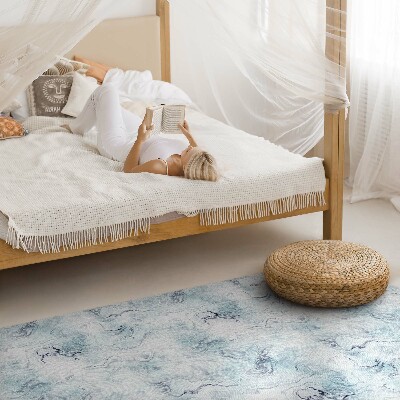 Vinyl tapijt Gemorste inkt elegante abstractie