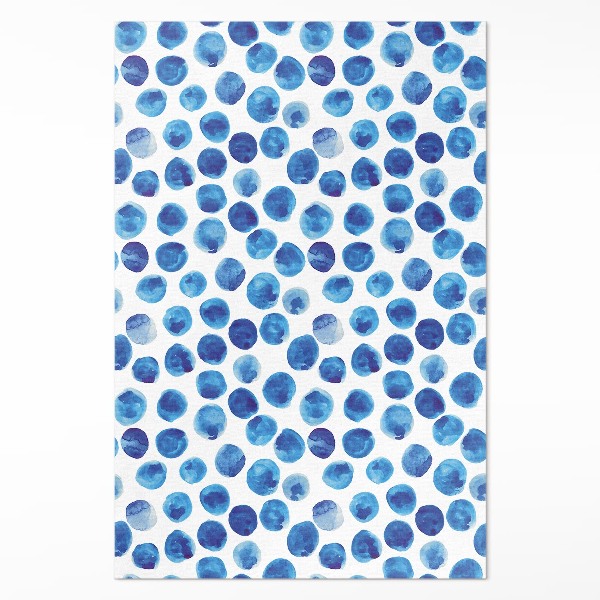 Tapijt vinyl Waterverfstippen geschilderde vormen