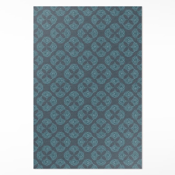 Vinyl tapijt Geometrisch patroon van klavertjevier