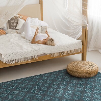 Vinyl tapijt Geometrisch patroon van klavertjevier