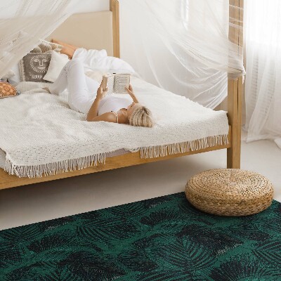 Vinyl vloerkleed Tropische junglebladeren