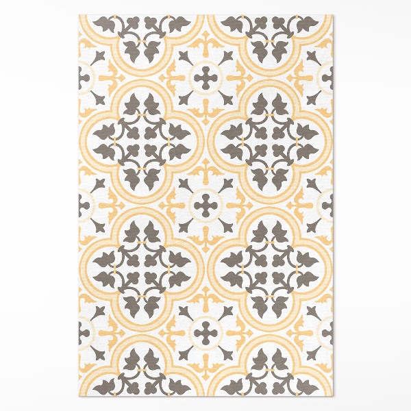 Vinyl tapijt Portugese tegels in zomerse stijl