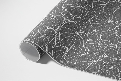 Tapijt vinyl Lineair bladeren boho-ontwerp