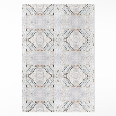 Vinyl tapijt Decoratieve stenen tegels