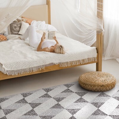 Tapijt vinyl Geometrische stenen tegels