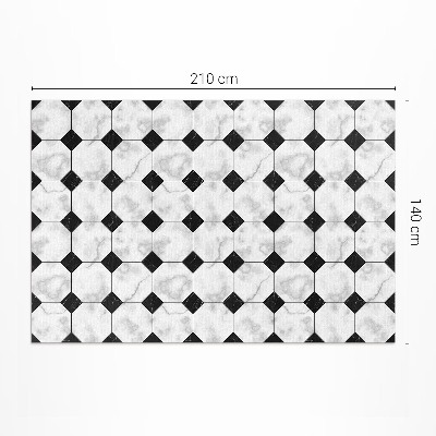 Vinyl tapijt Modieuze marmeren tegelontwerpen