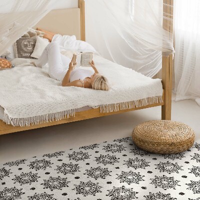 Tapijt vinyl Kleine mandala's met oosters boho-patroon