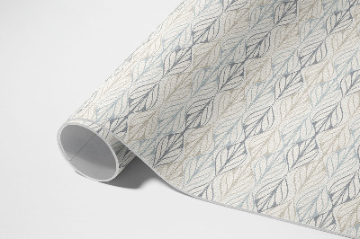 Tapijt vinyl Regelmatig bladeren oosters boho patroon