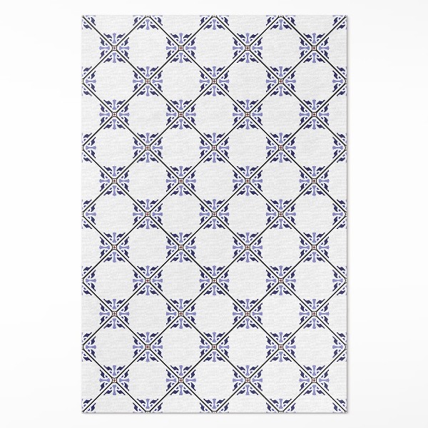 Vinyl tapijt Griekse decoratieve tegels