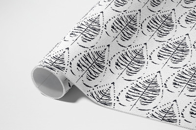 Vinyl vloerkleed Boho bladeren regelmatig patroon