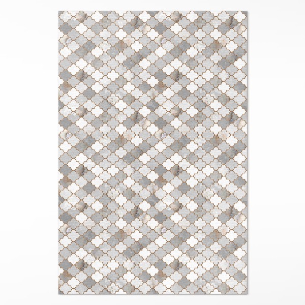 Tapijt vinyl Modieuze stenen mozaïek stijlvolle tegels