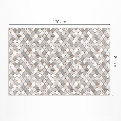 Tapijt vinyl Modieuze stenen mozaïek stijlvolle tegels