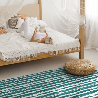 Vinyl tapijt Abstract patroon geschilderde lijnen