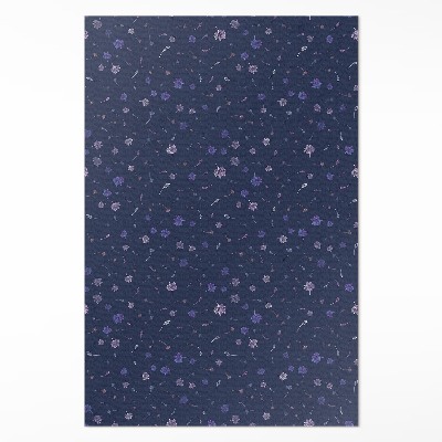 Vinyl tapijt Kleine boho wilde bloemen