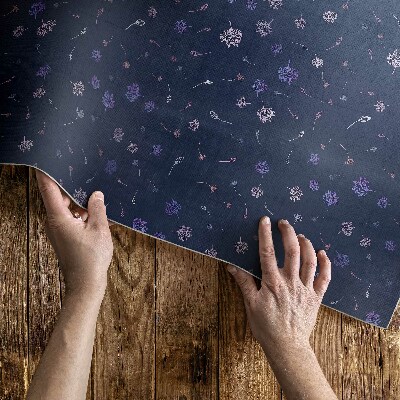 Vinyl tapijt Kleine boho wilde bloemen