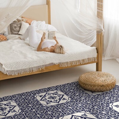 Vinyl tapijt Decoratieve tegels in Portugese stijl