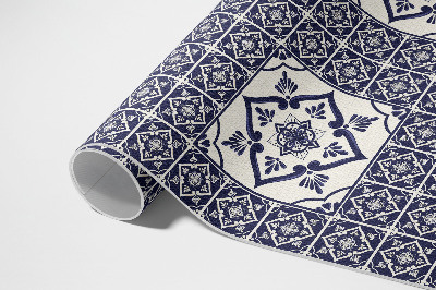 Vinyl tapijt Decoratieve tegels in Portugese stijl