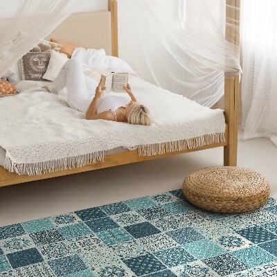 Vinyl tapijt Gepatroneerde mozaïek decoratieve tegels