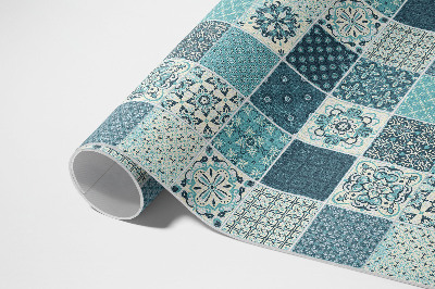 Vinyl tapijt Gepatroneerde mozaïek decoratieve tegels