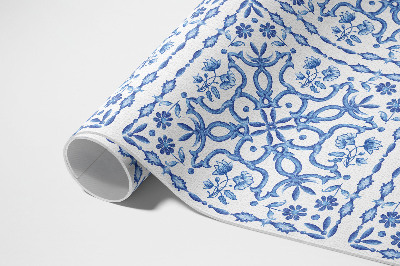 Tapijt vinyl Decoratieve plantenornamenttegels