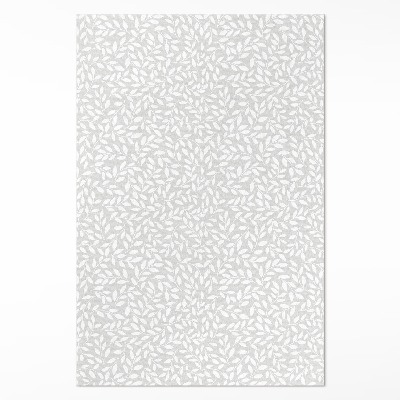 Tapijt vinyl Kleine takken, delicate boho-stijl