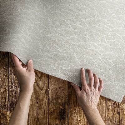 Vinyl vloerkleed Kleine blaadjes, delicate boho-stijl