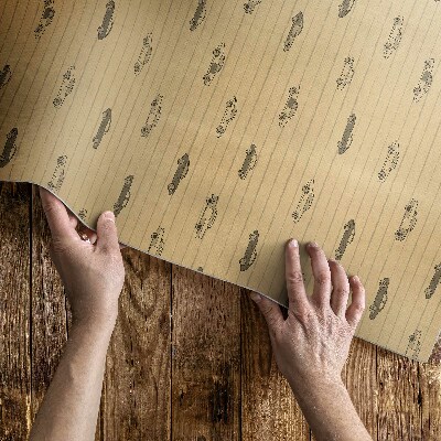 Vinyl vloerkleed Oude retro oldtimers